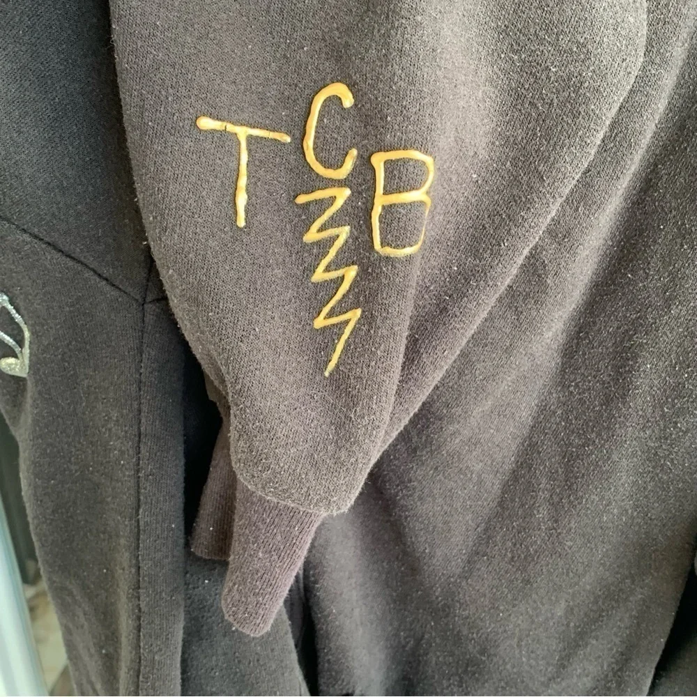 Vintage Elvis Presley Jailhouse Rock Puff Paint Cardigan Sweater Quitman USA - Picture 4 of 8